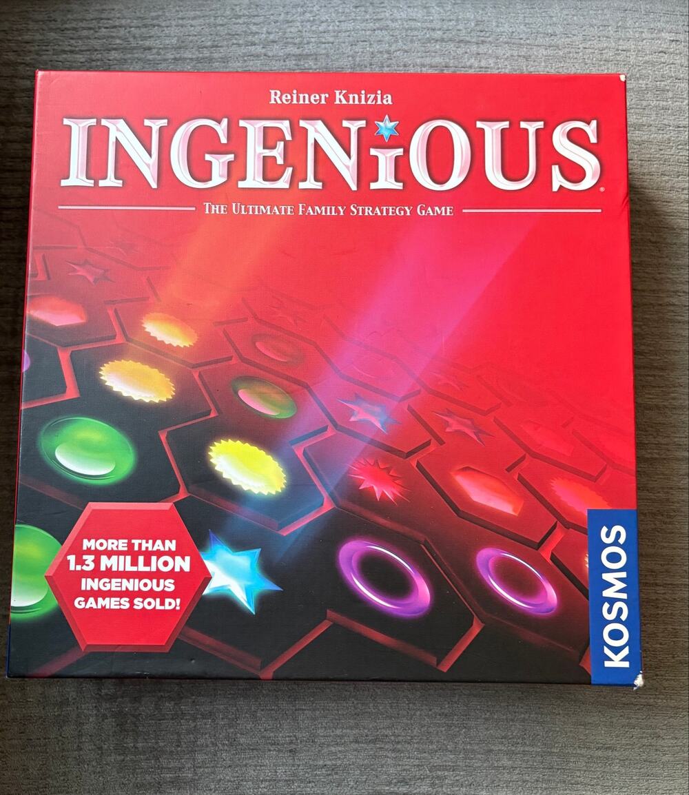 Kosmos Ingenious Ultimate Family Stategy Board Game